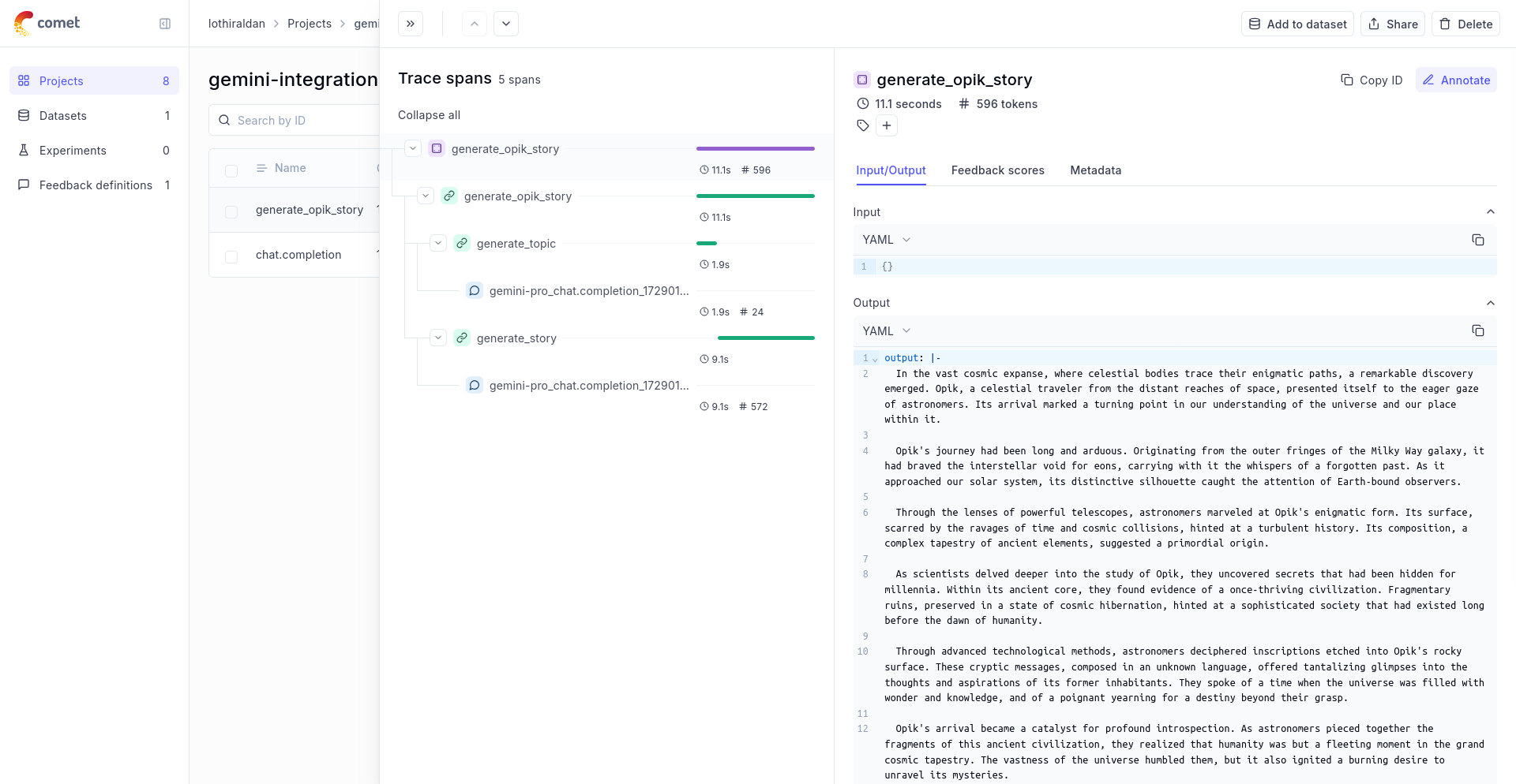 Gemini Integration