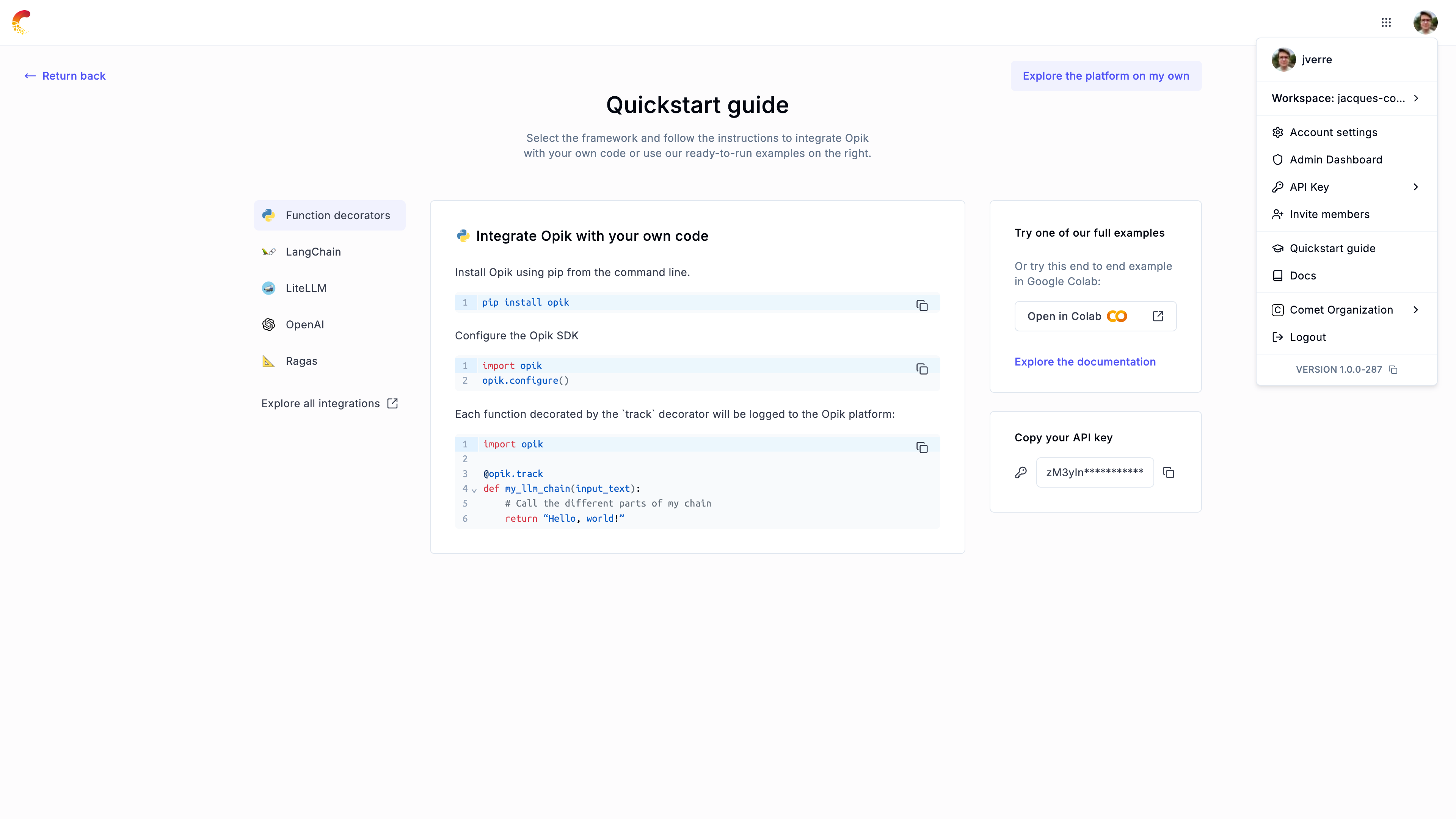 quickstart guide