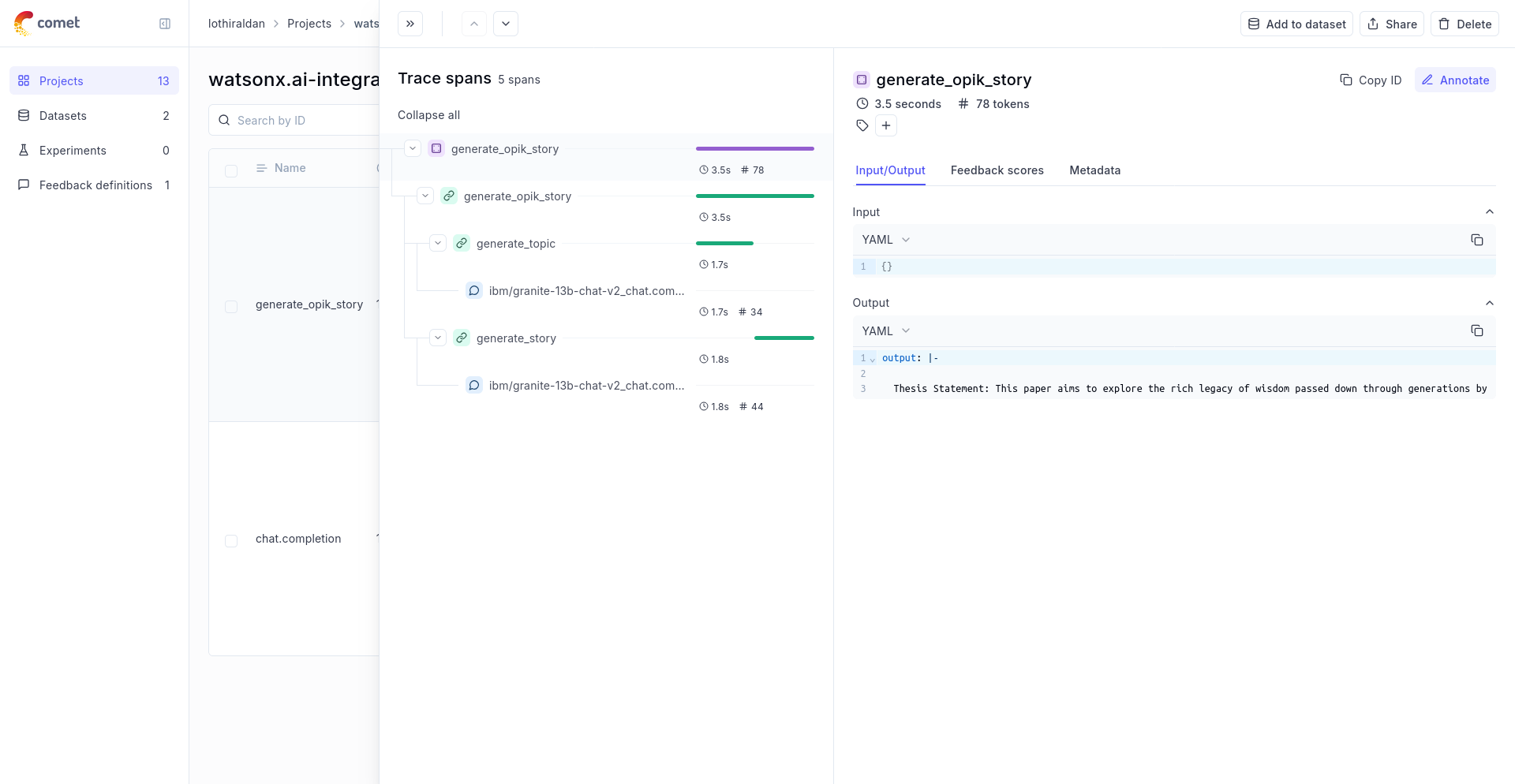 watsonx Integration