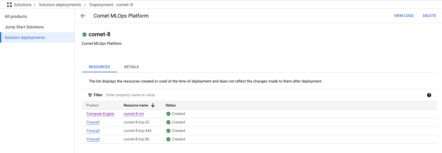 Solution Deployments
