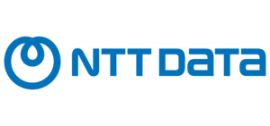 Blue Circle Design And The Words NTT DATA